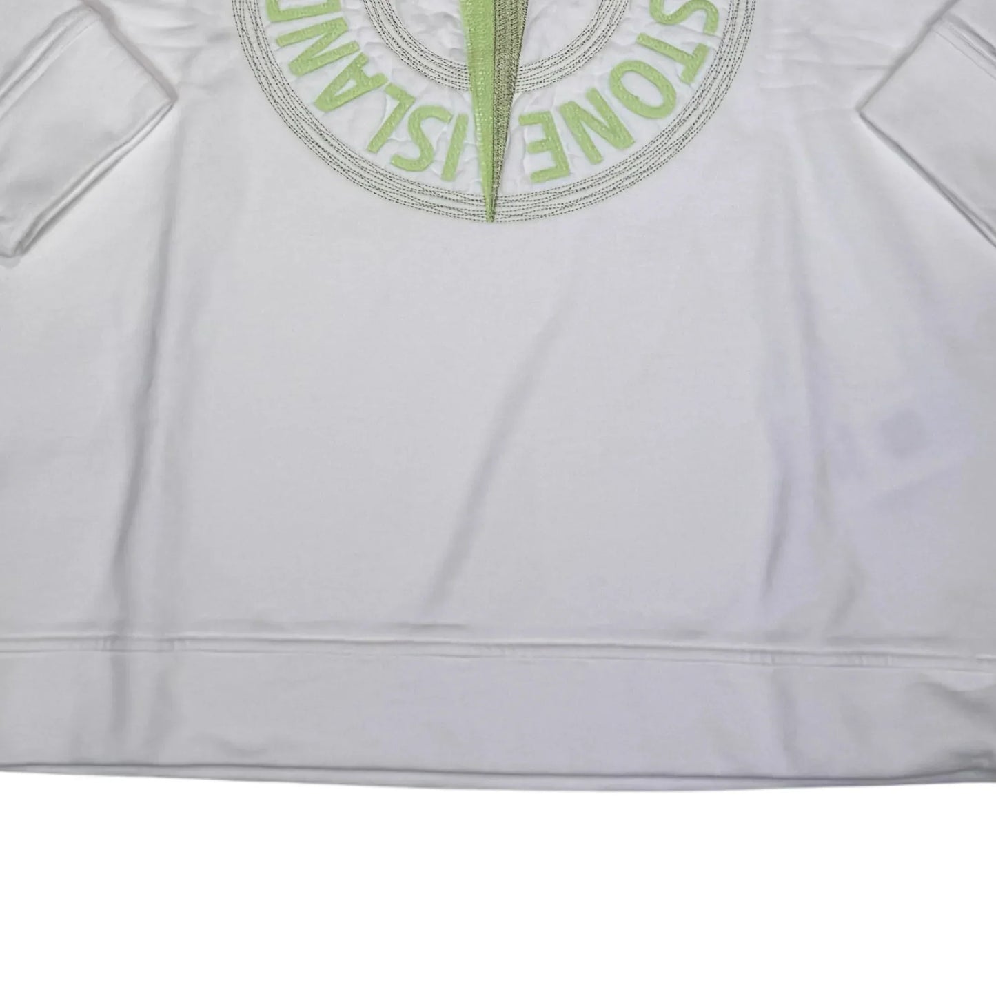 Stone Island Logo Embroidery Crewneck Jumper