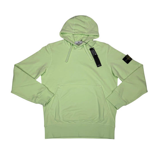 Stone Island Green Compass Patch Hoodie