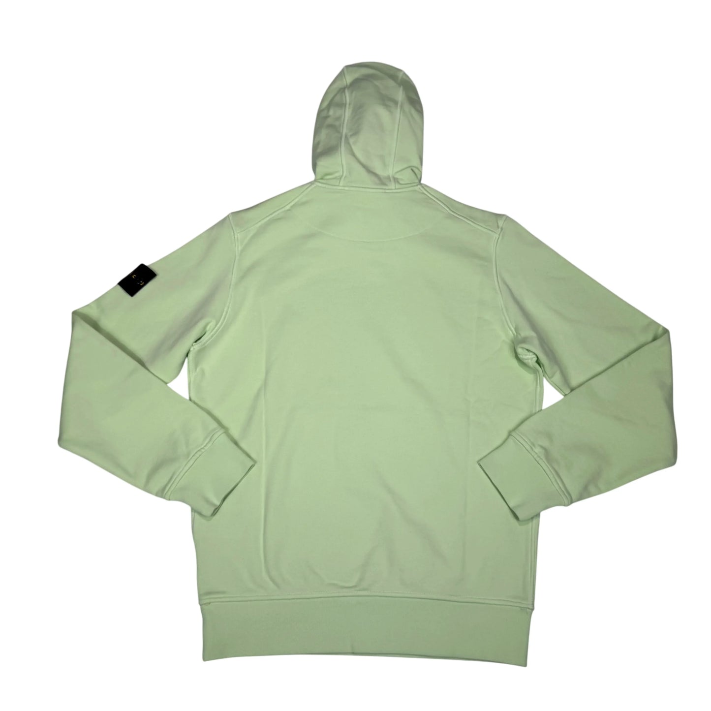 Stone Island Green Compass Patch Hoodie