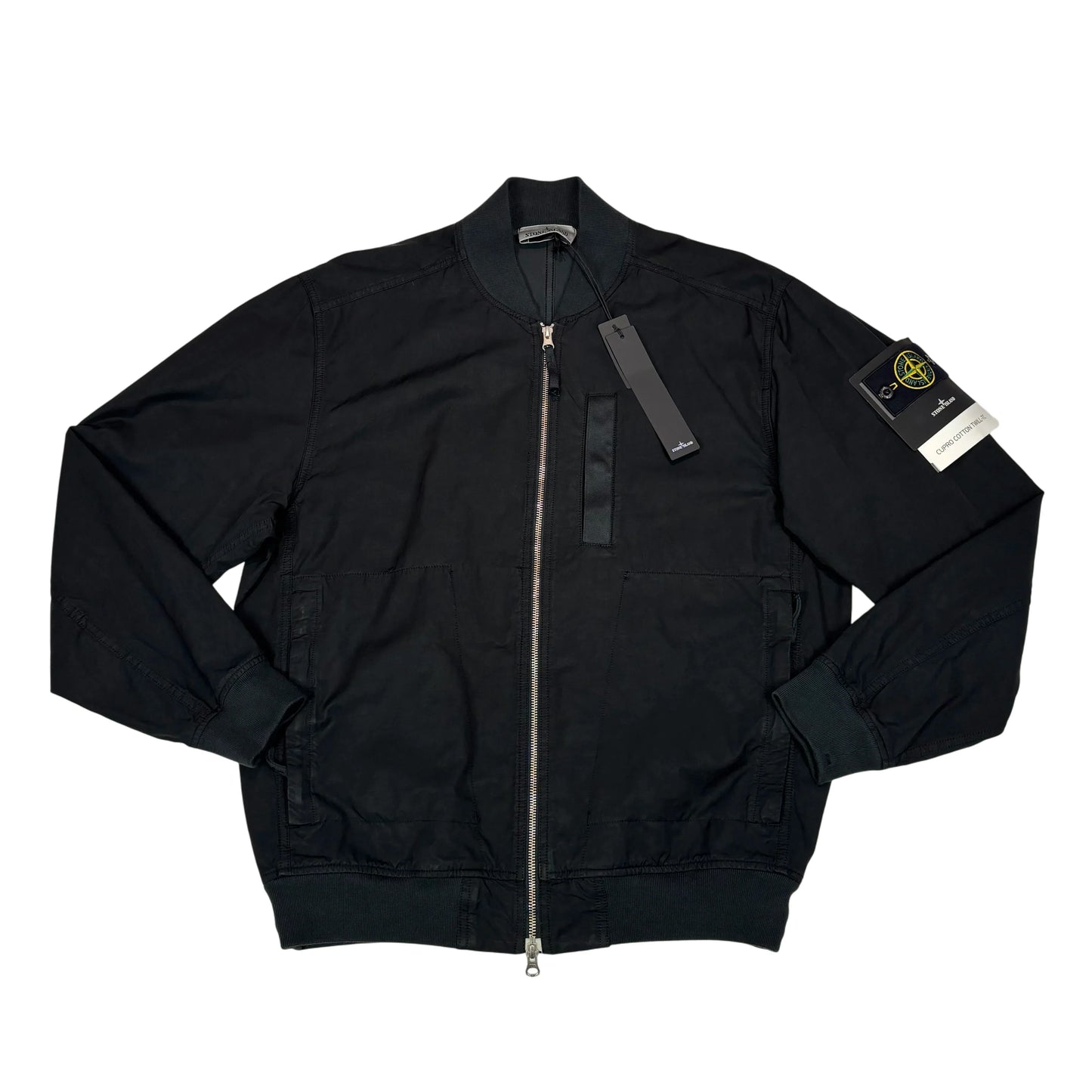 Stone Island Black Bomber Jacket