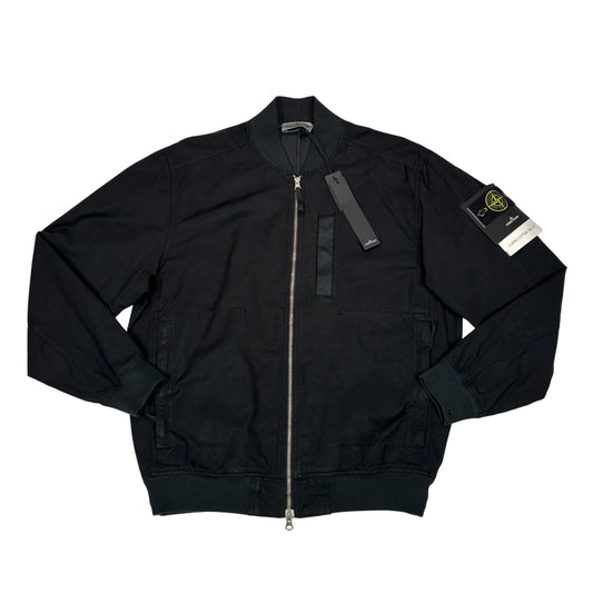 Stone Island Black Bomber Jacket