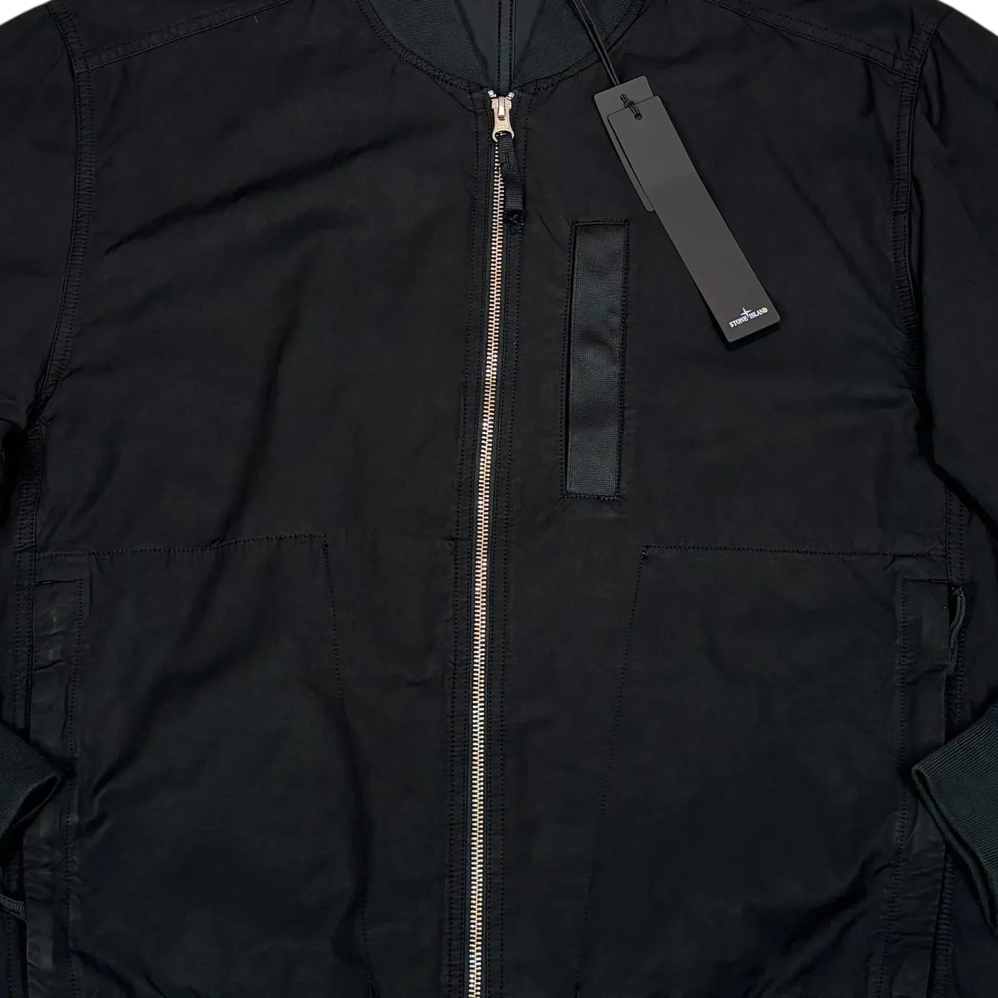 Stone Island Black Bomber Jacket