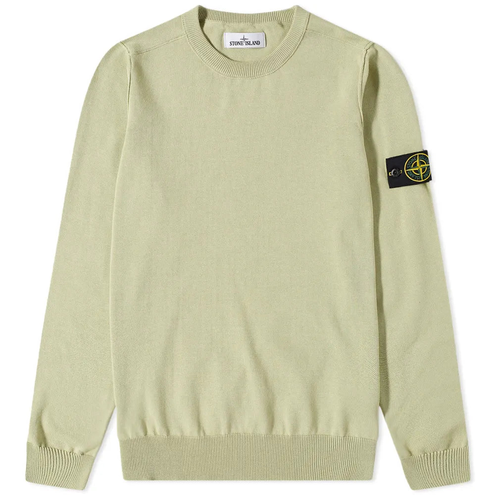 Stone Island Soft Cotton Crewneck Knit