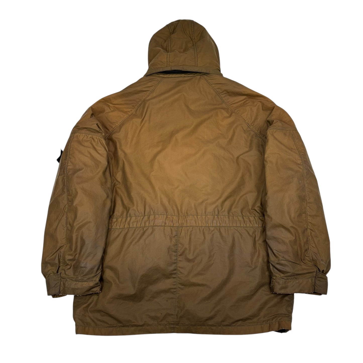 Stone Island Green Vintage Waxed Cotton with Removeable Dutch Liner Jacket