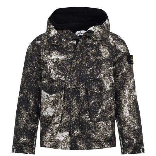 Stone Island Junior Camouflage Utility Jacket
