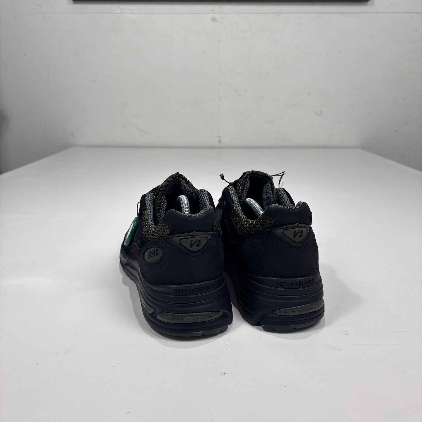 Stone Island x New-balance Black and Green Trainers