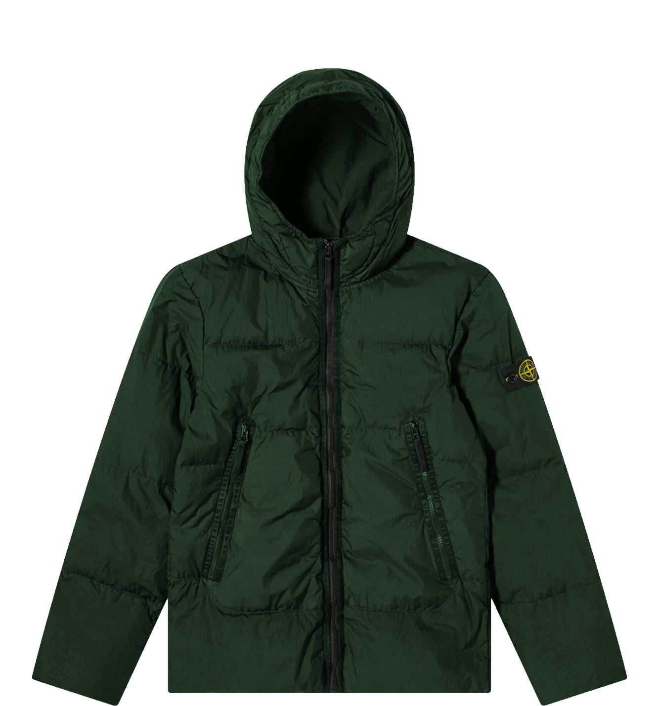 Stone Island Junior Garment Dyed Crinkle Down Jacket