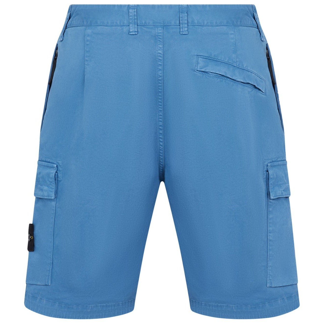 Stone Island Blue Bermuda Cargo Shorts