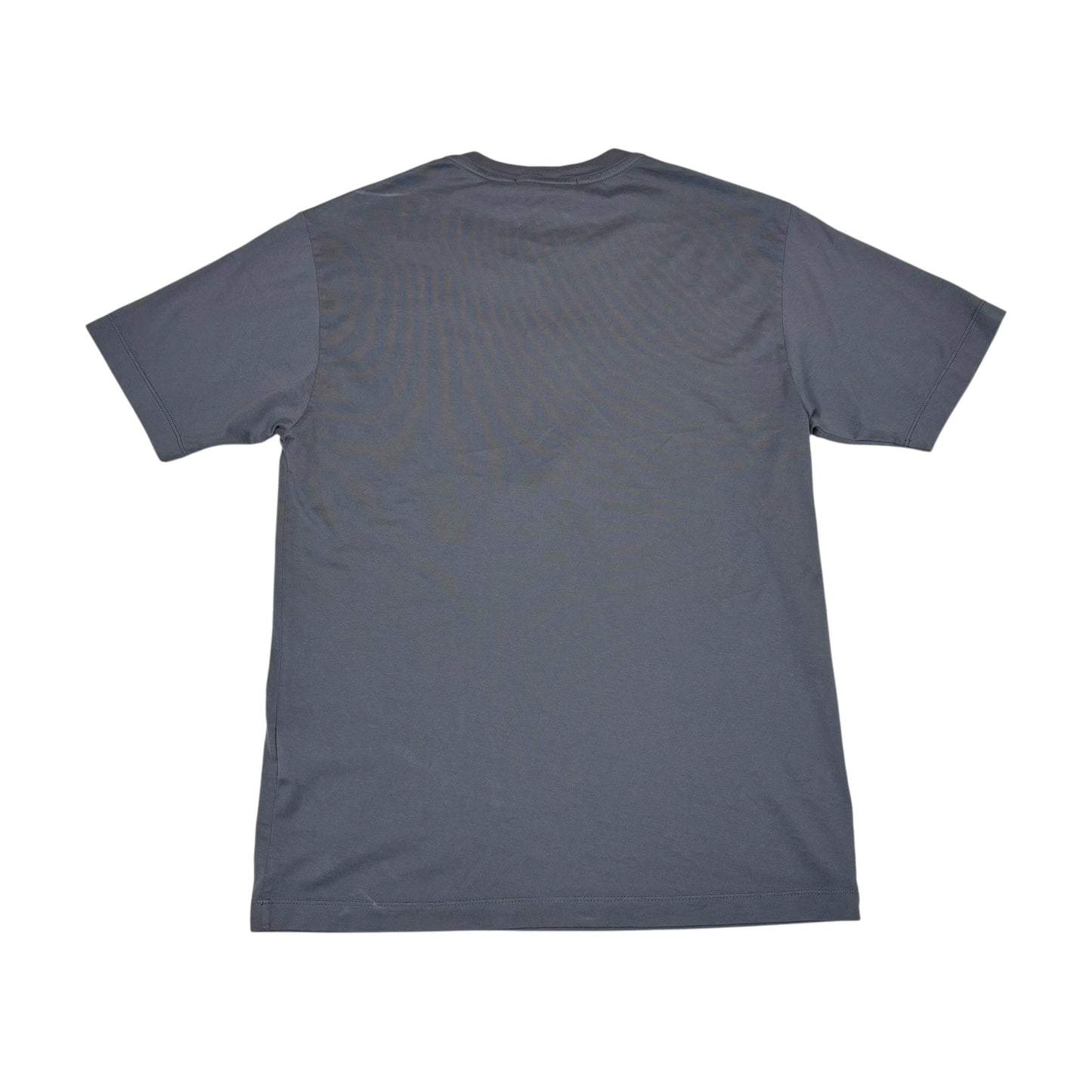 Stone Island Blue Marina Embroidered Logo Tshirt