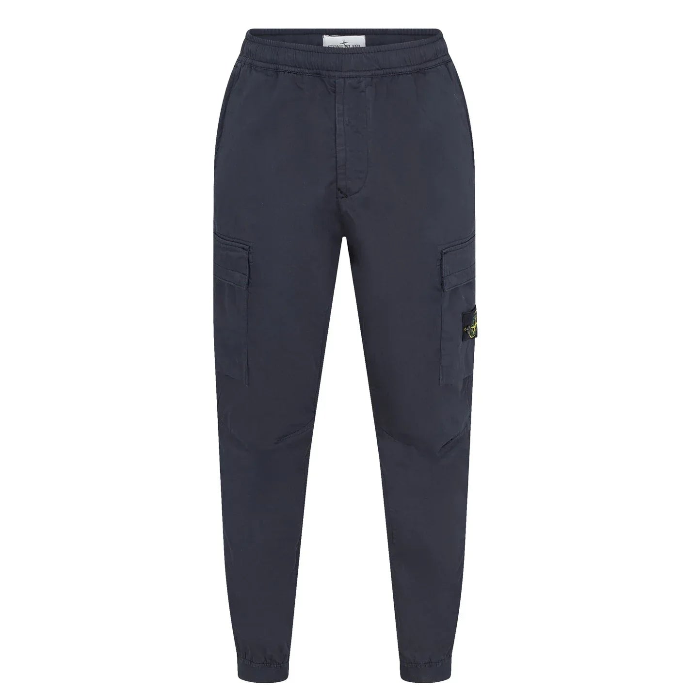 Stone Island Navy Cuffed Cargos