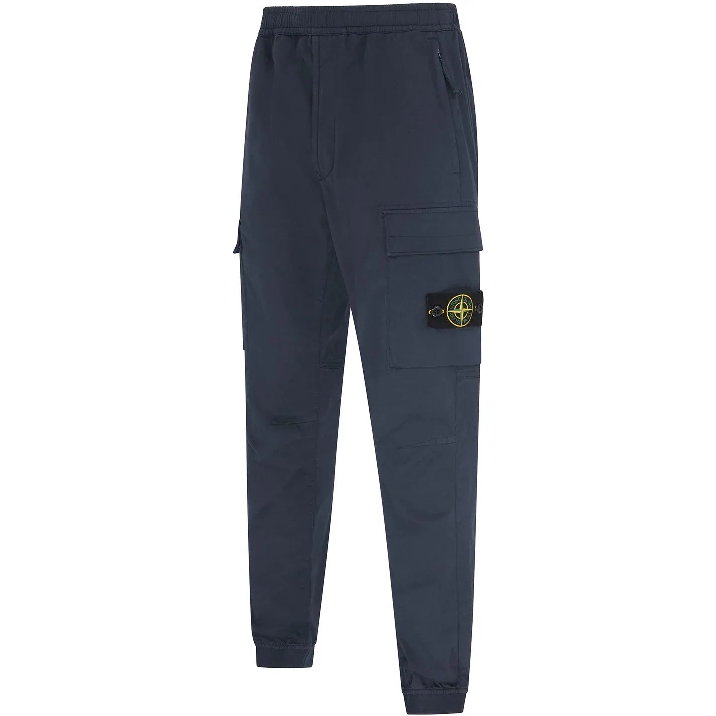 Stone Island Navy Cuffed Cargos