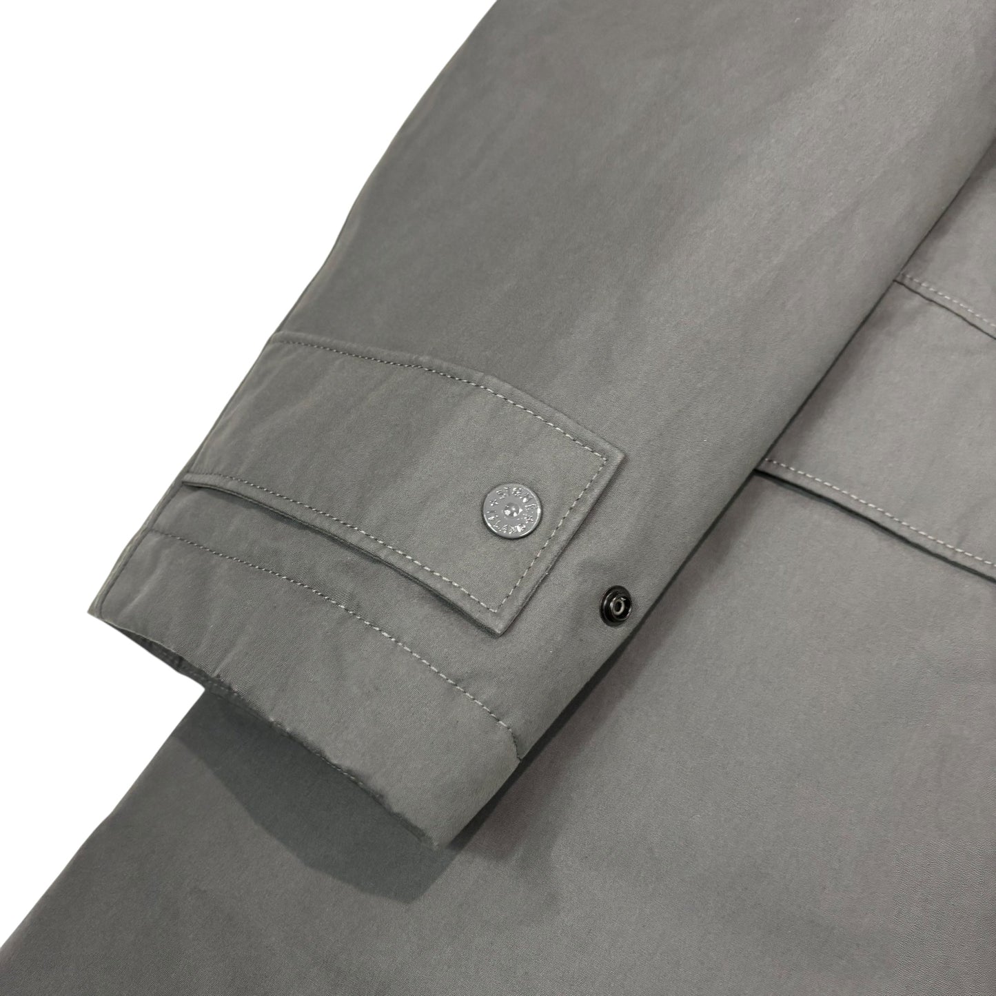 Stone Island Stone Grey O-Ventile with Primaloft Insulation Technology Ghost Piece Jacket