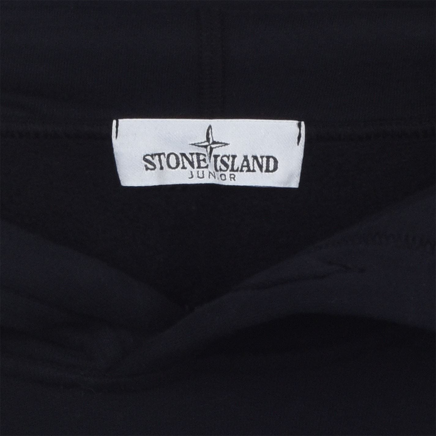 Stone Island Junior Navy Hoodie