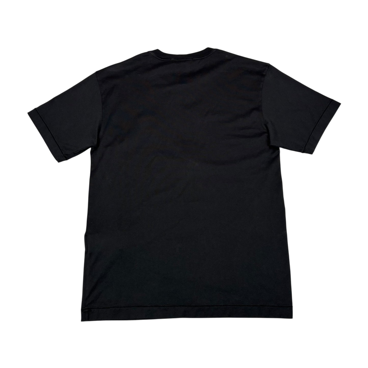 Stone Island Black Patch Logo Tshirt