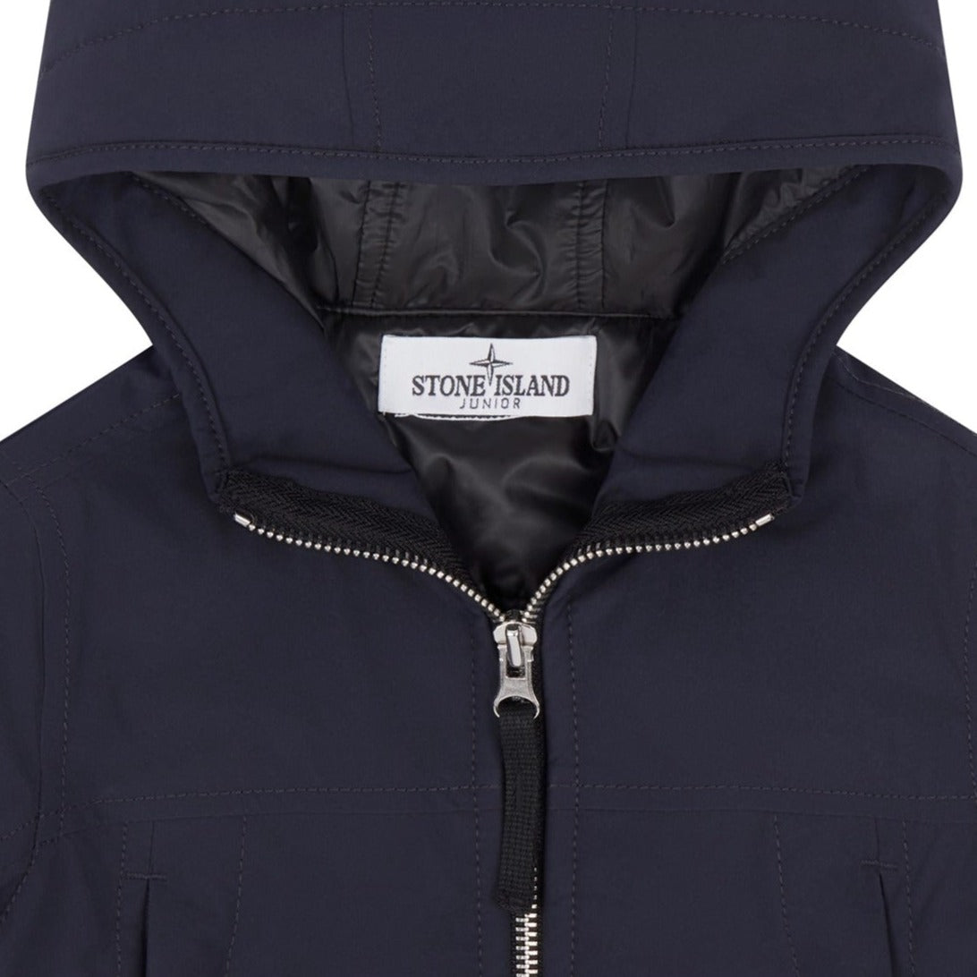 Stone Island Junior Navy Soft Shell Jacket