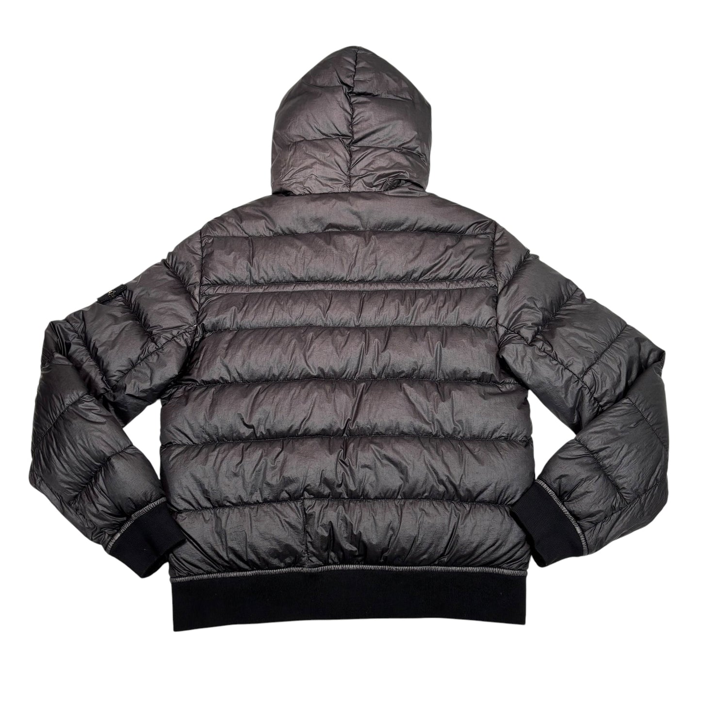 Stone Island Slate Grey Garment Dyed Down_26 GR X SQM_N Jacket