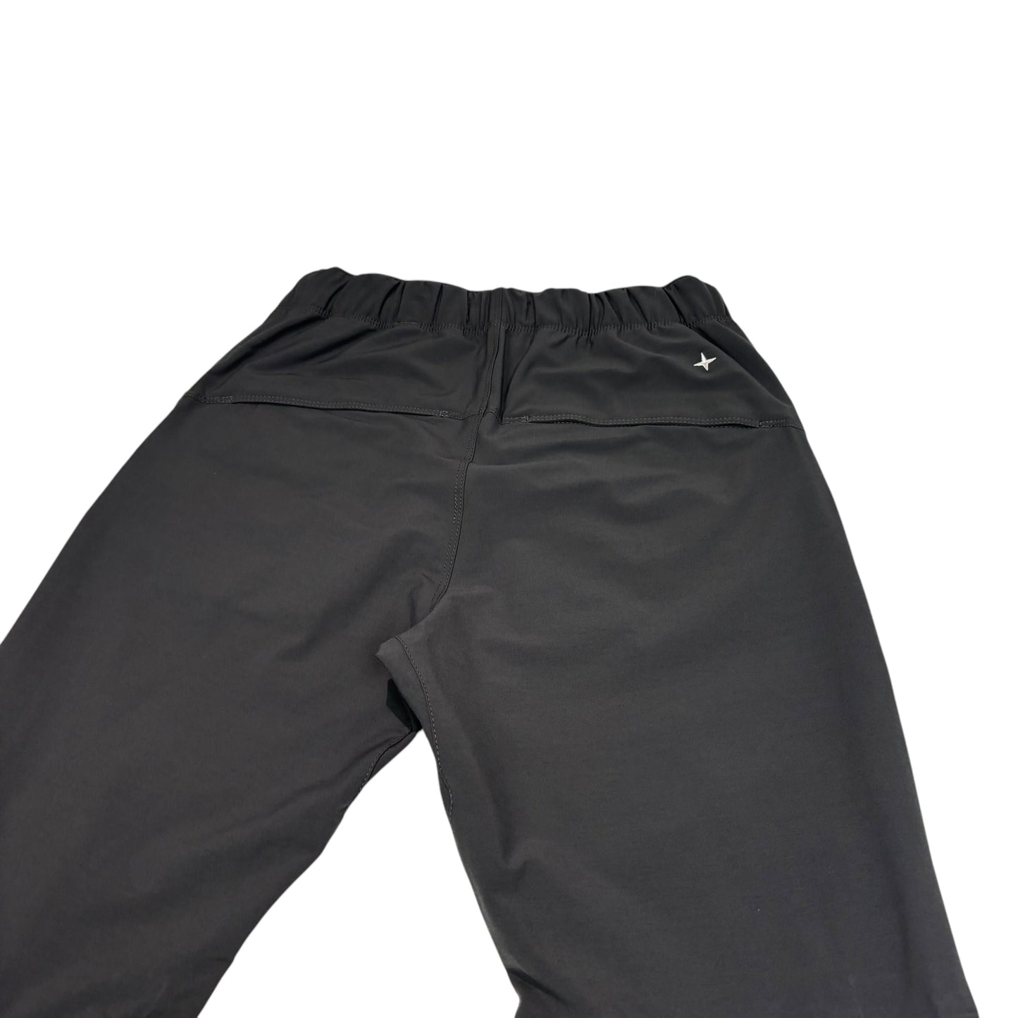 Stone Island Slate Grey Marina Stretch Nylon Cotton Technology Joggers