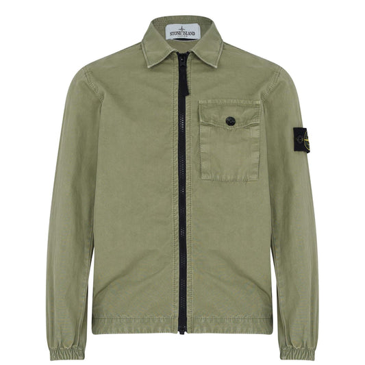 Stone Island Junior Khaki Overshirt