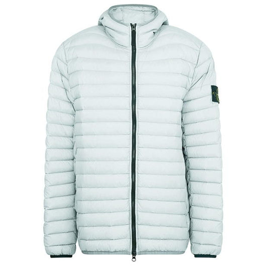 Stone Island Hooded Loom Down Jacket