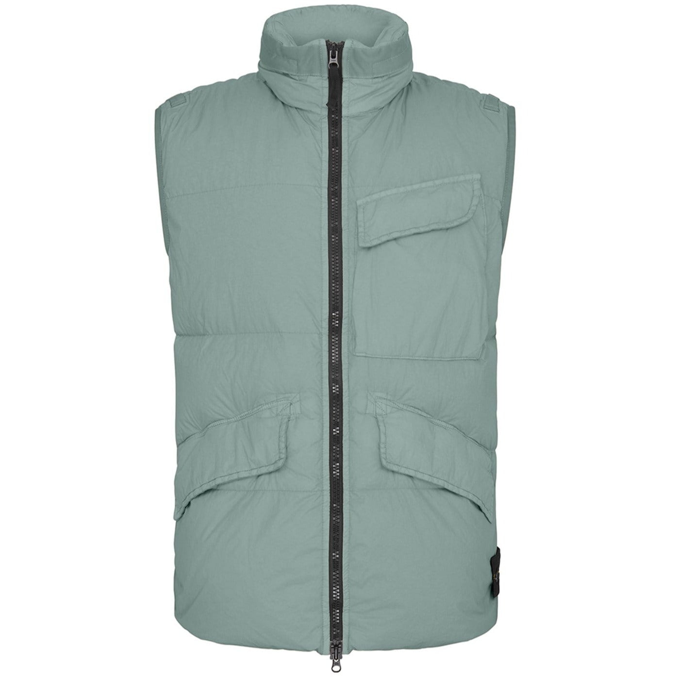 Stone Island Salvia Crinkle Reps Bodywarmer