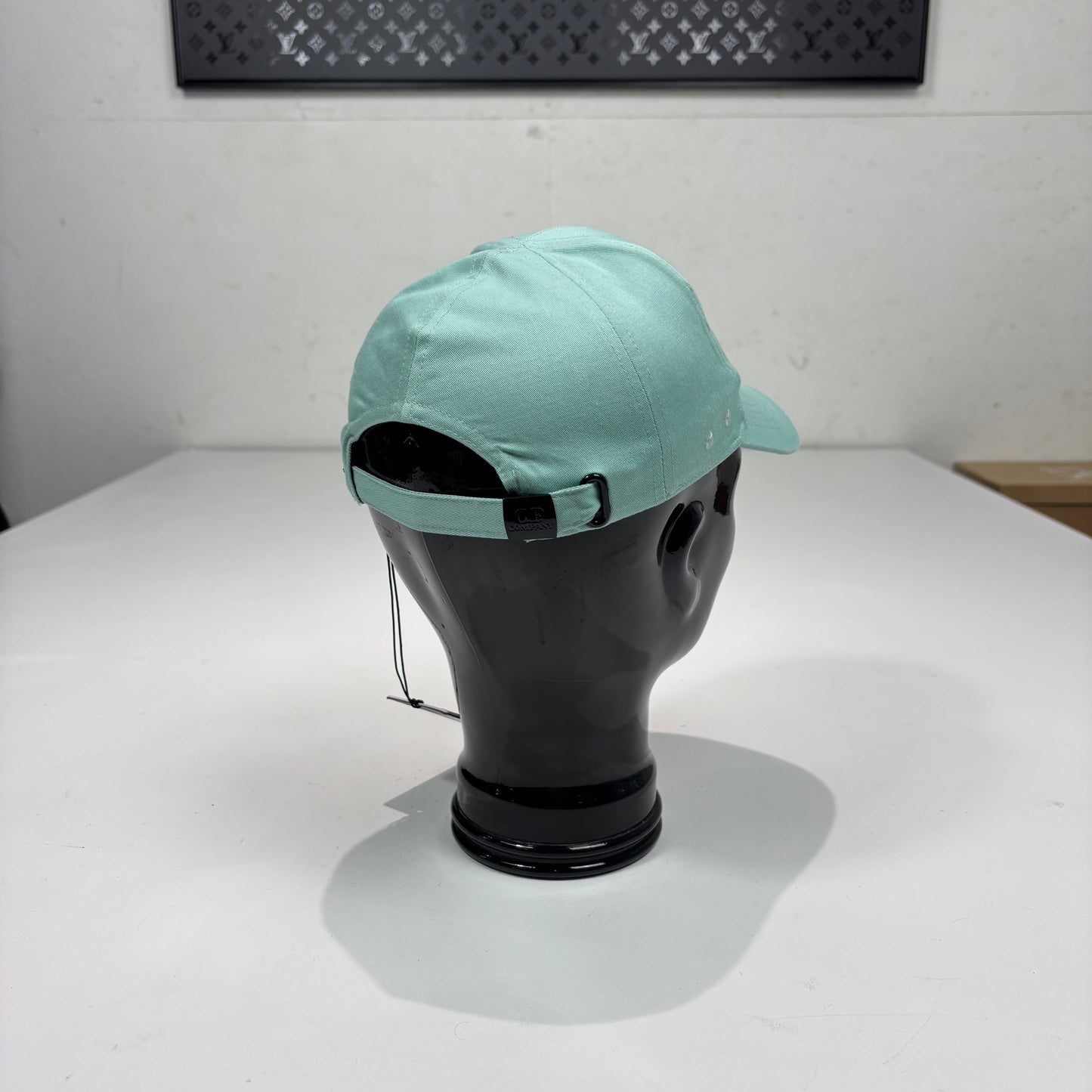 CP Company Lagoon Green Logo Embroidery Hat