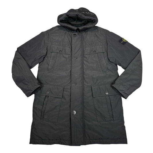 Stone Island Black Micro Reps with Primaloft Insulation Technology Jacket