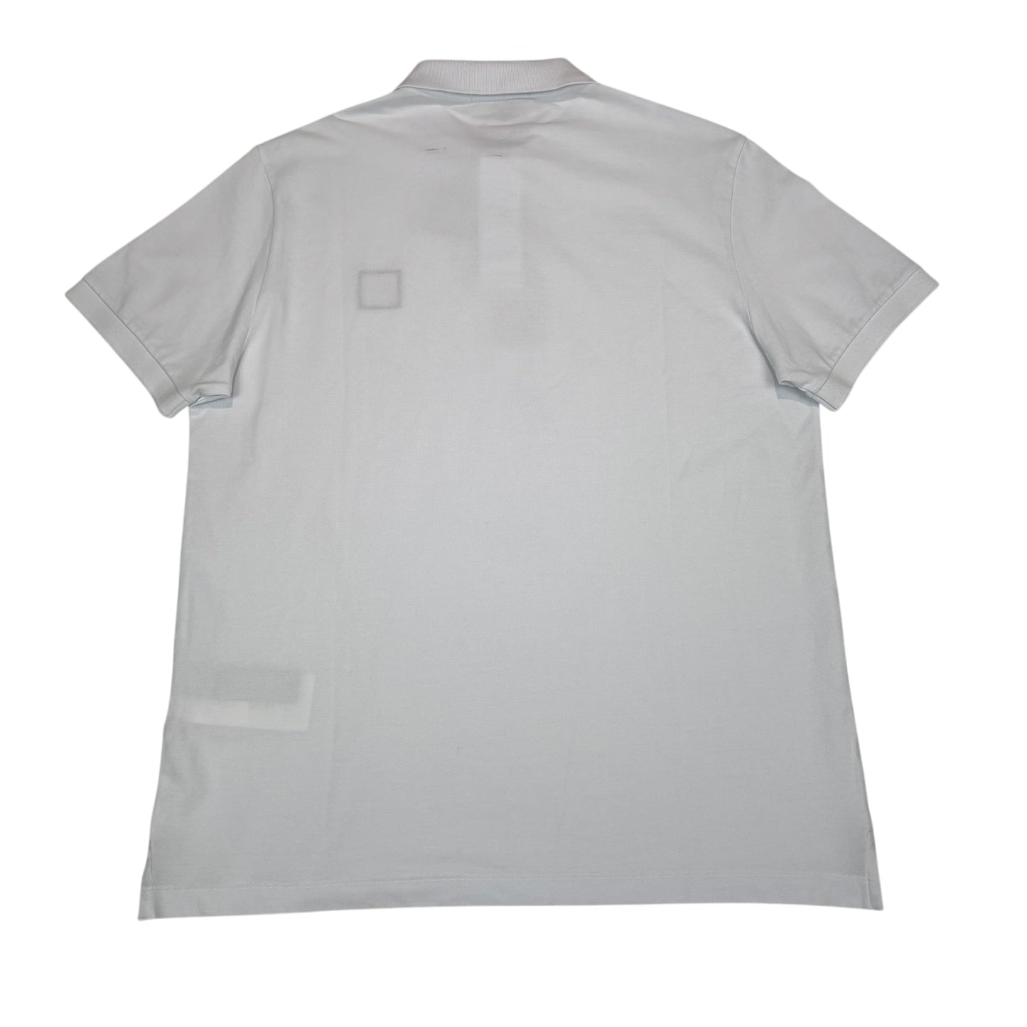 Stone Island White Patch Logo Polo Shirt