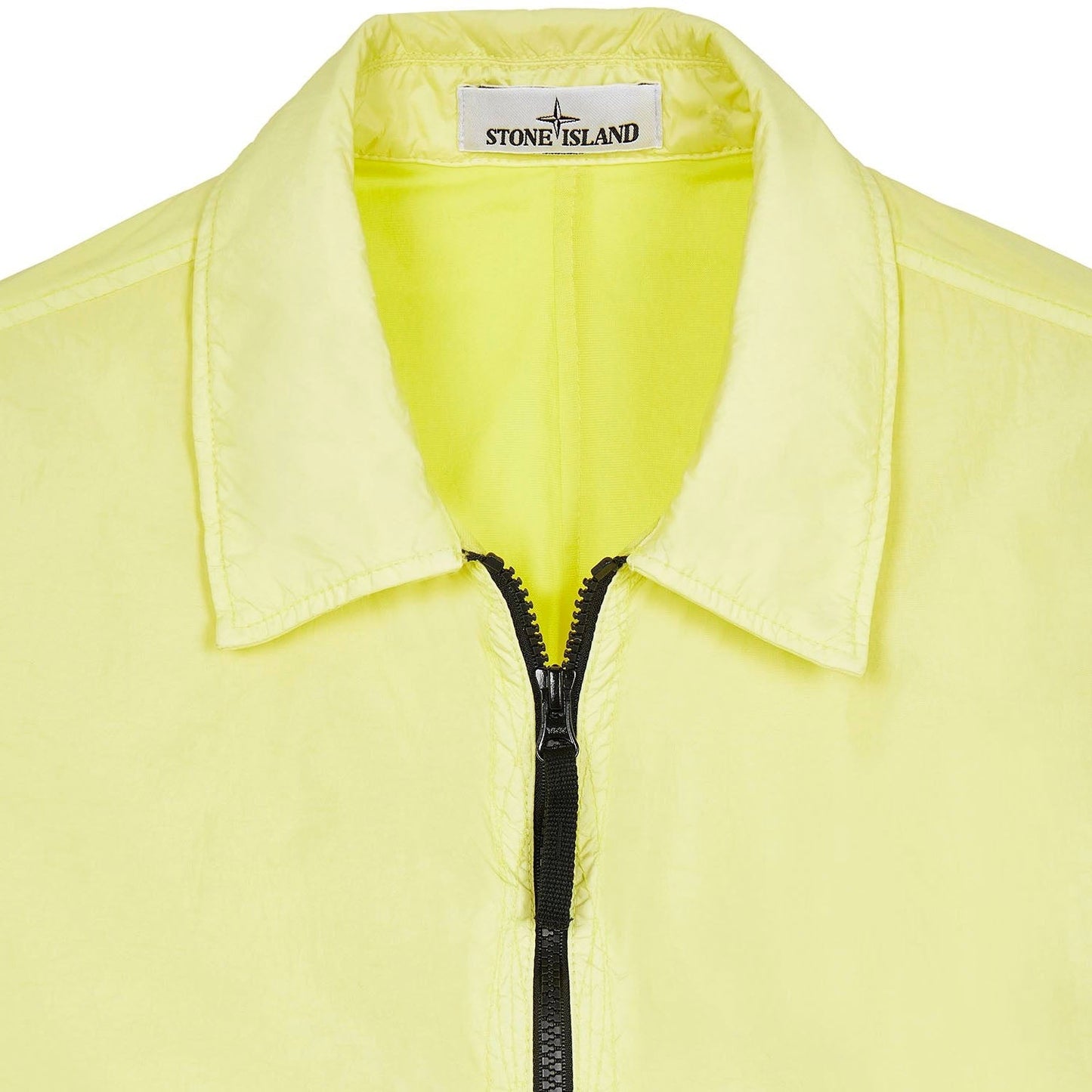 Stone Island Yellow Zip Overshirt