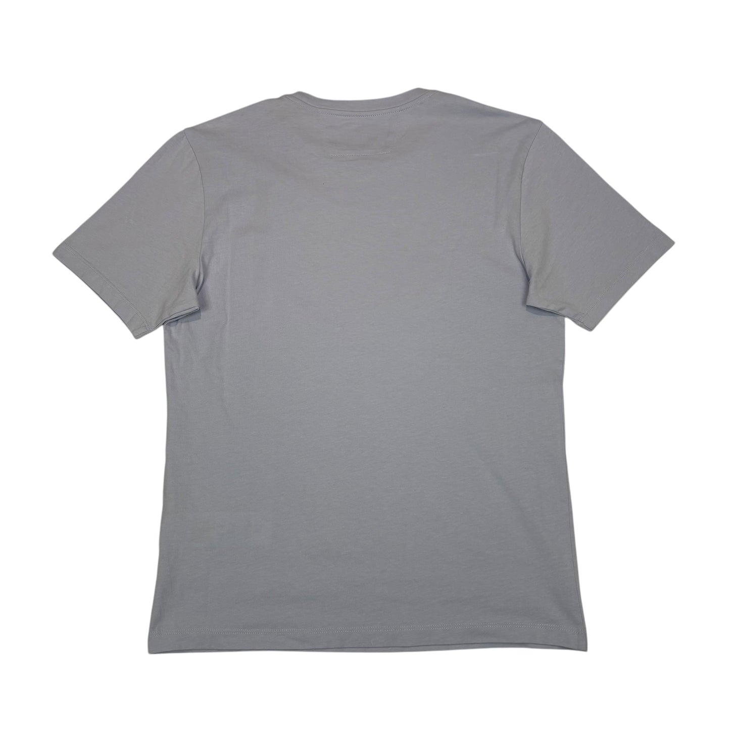 CP Company Pastel Blue Box Print Spell Out TShirt