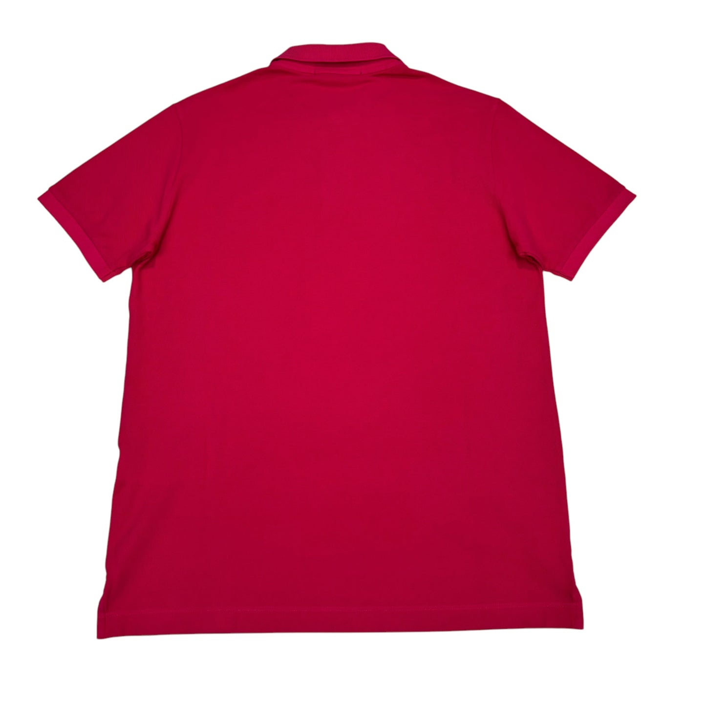 Stone Island Hot Pink Patch Logo Polo Shirt