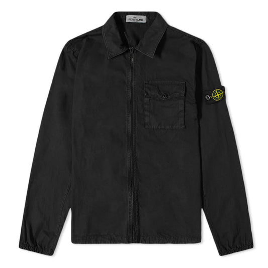 Stone Island Junior Black Overshirt