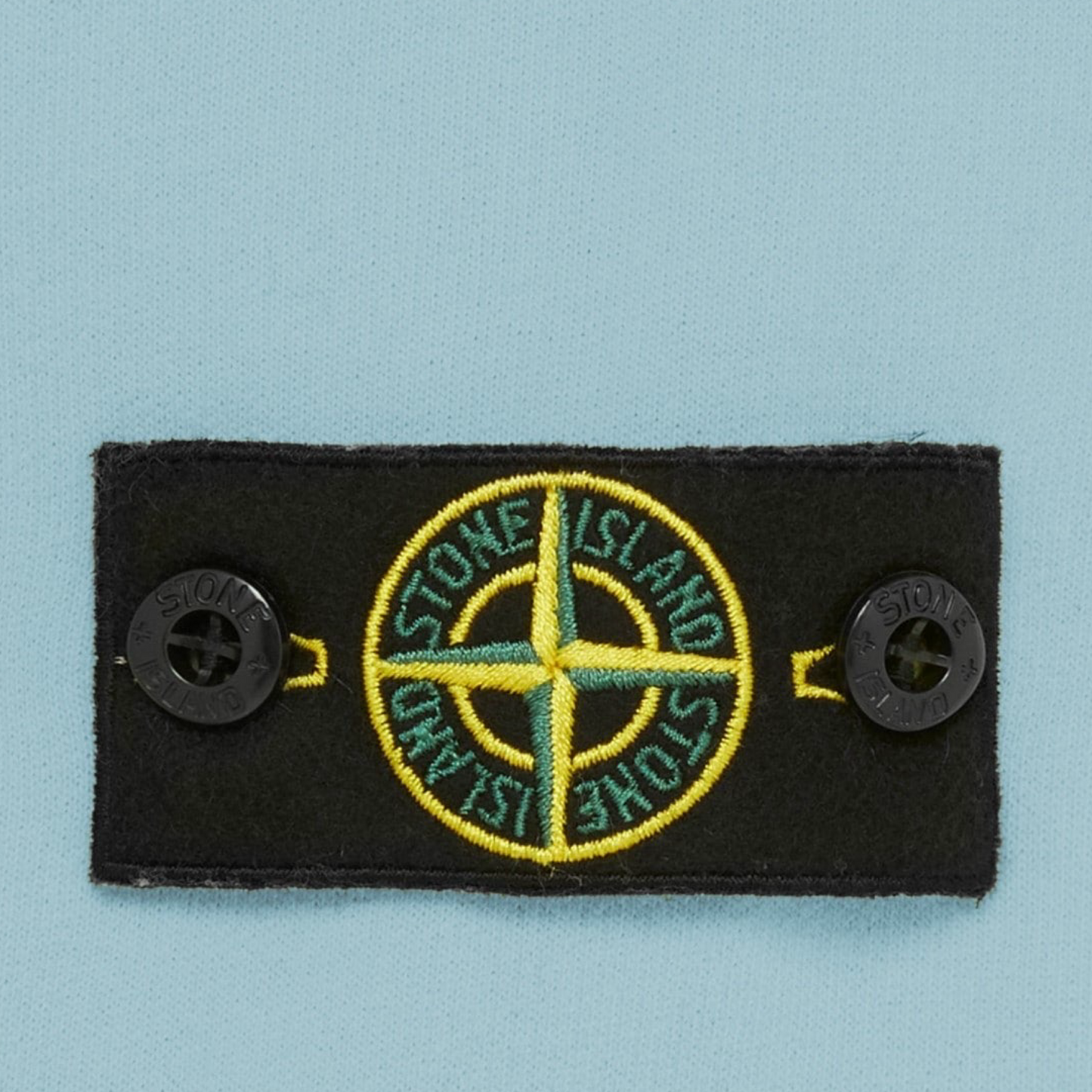 Stone Island Junior Aqua Zip Up Hoodie
