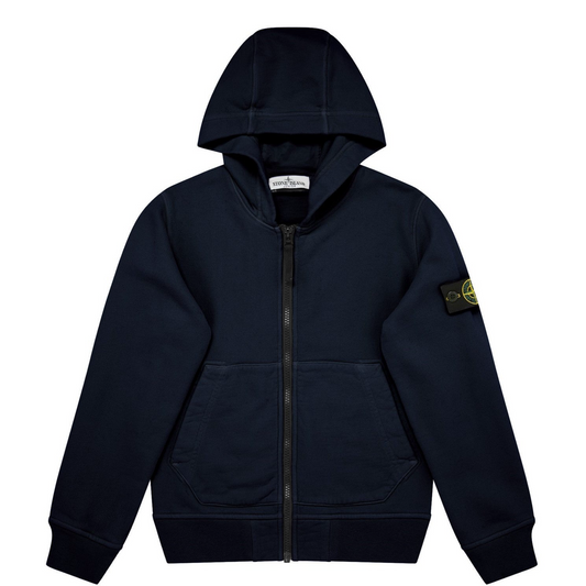 Stone Island Junior Navy Hoodie