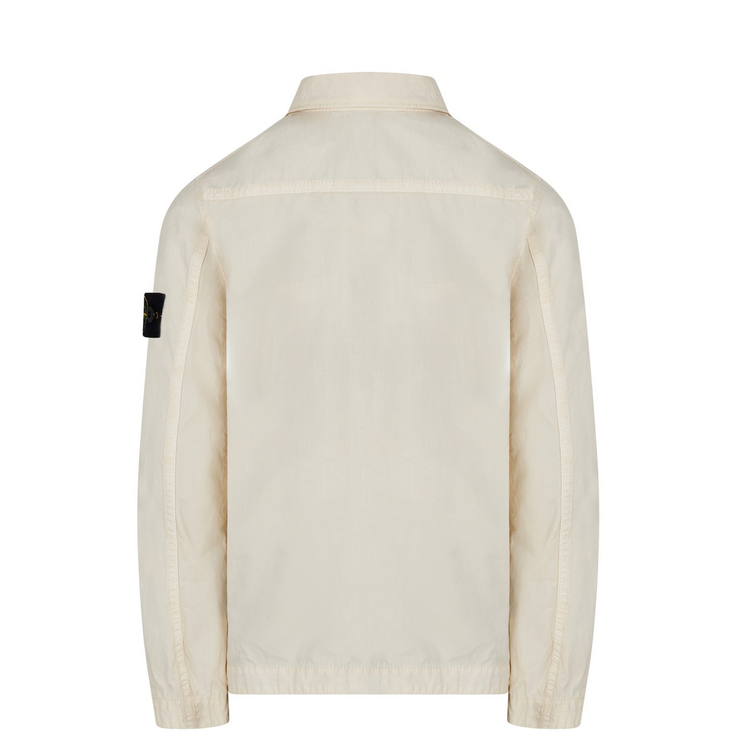 Stone Island Junior Zip Canvas Overshirt