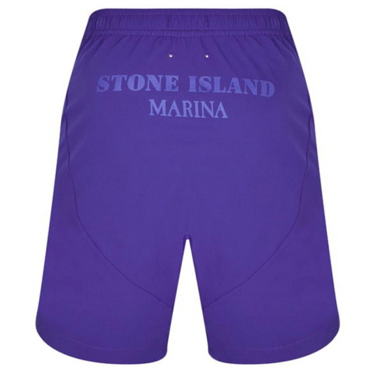 Stone Island Marina Blue Cargo Shorts