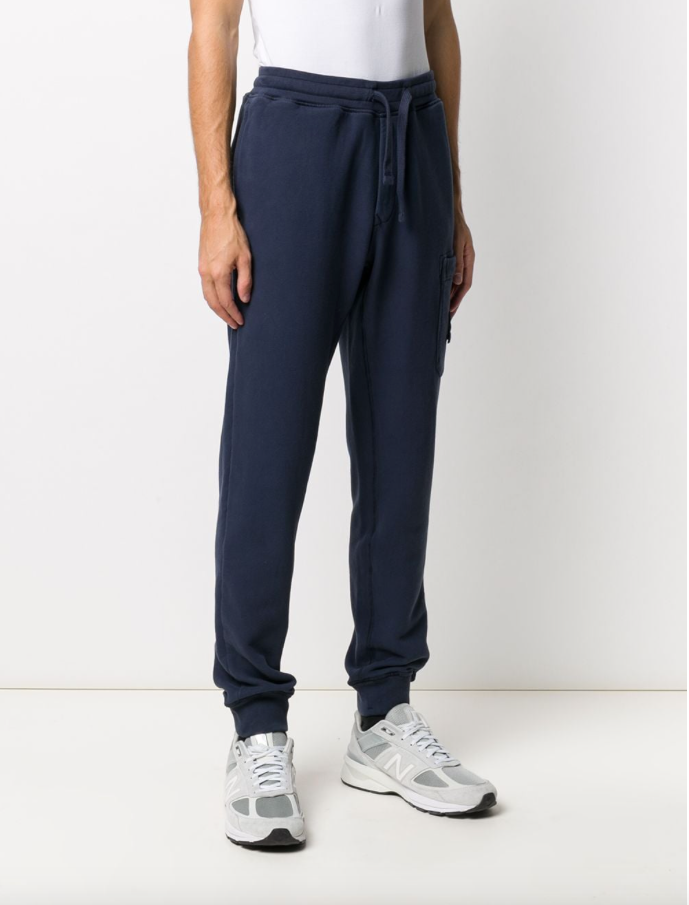 Stone Island logo-patch track pants