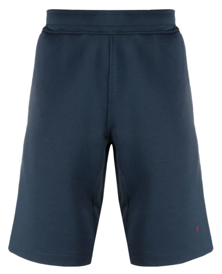 Stone Island embroidered-logo shorts