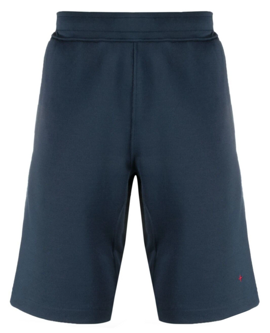 Stone Island embroidered-logo shorts