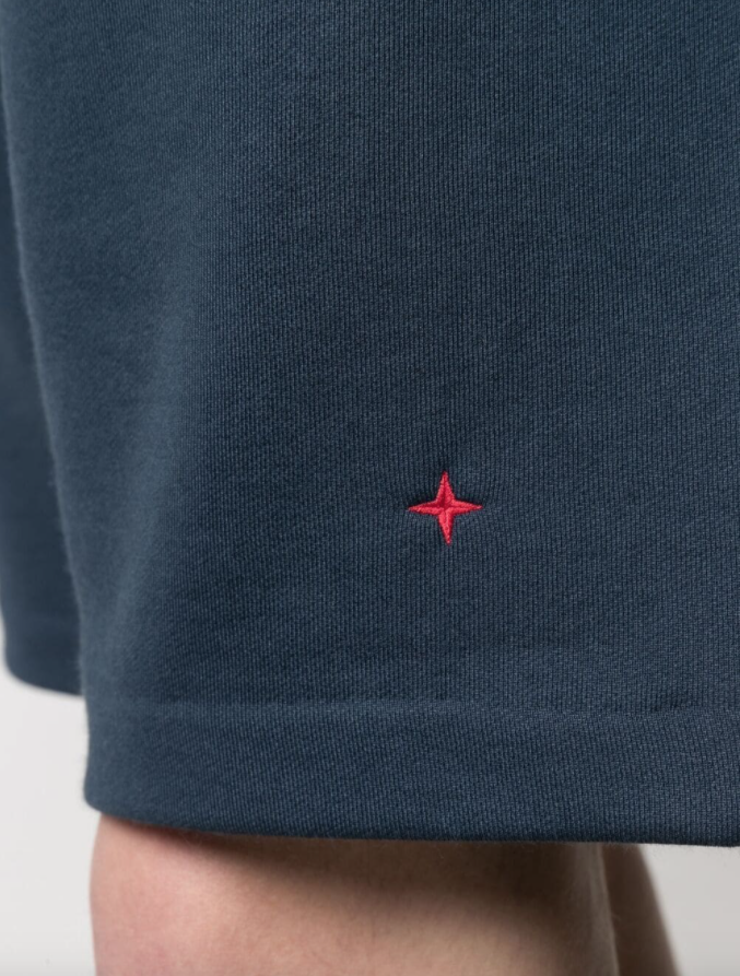 Stone Island embroidered-logo shorts