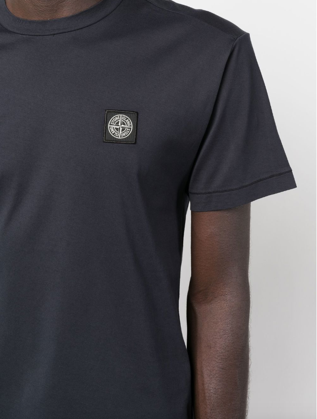 Stone Island Compass-motif cotton T-shirt
