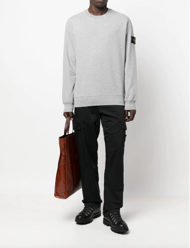 Stone Island Compass-patch sweatshirt