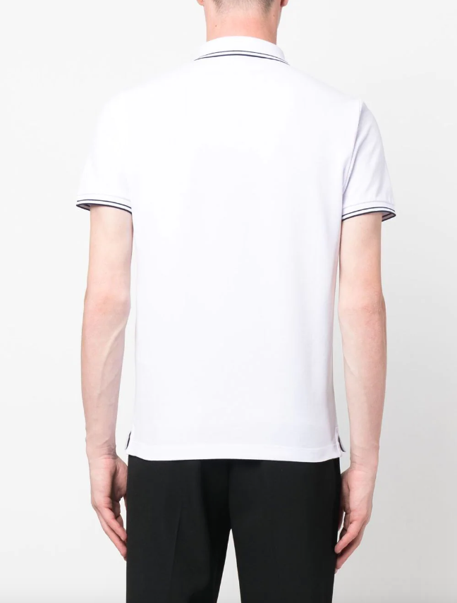 Stone Island Compass-patch polo shirt