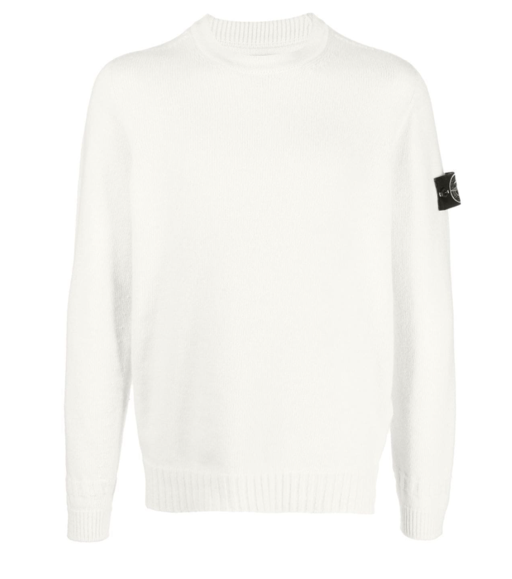 Stone Island Costa logo-patch jumper