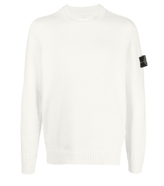 Stone Island Costa logo-patch jumper