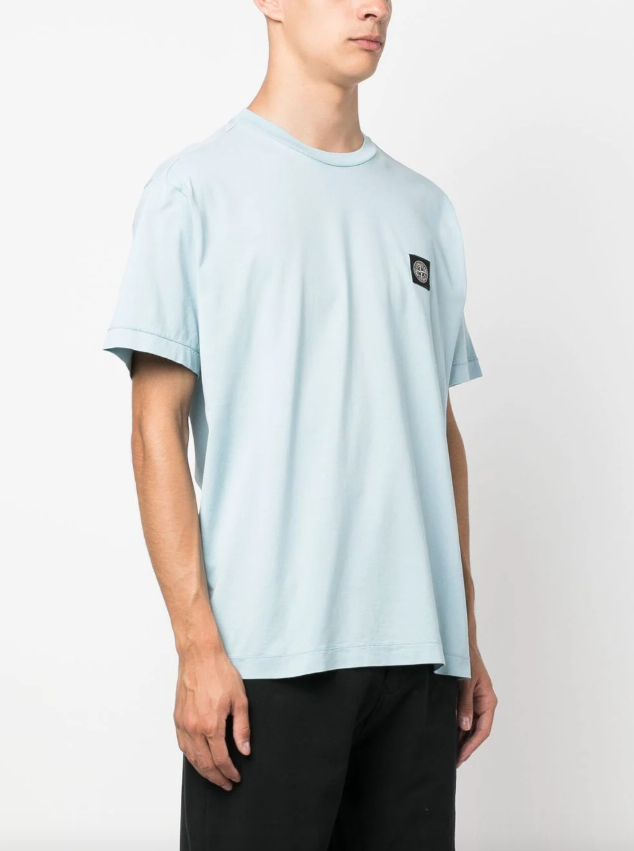 Stone Island Compass-motif cotton T-shirt