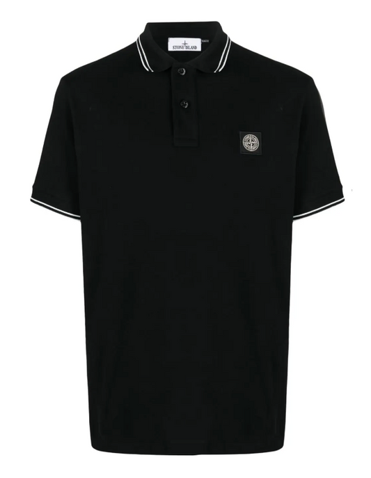 Stone Island Compass-patch polo shirt