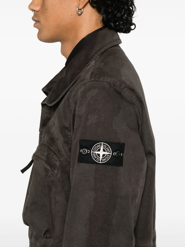 Stone Island Raso Gommato 3L jacket