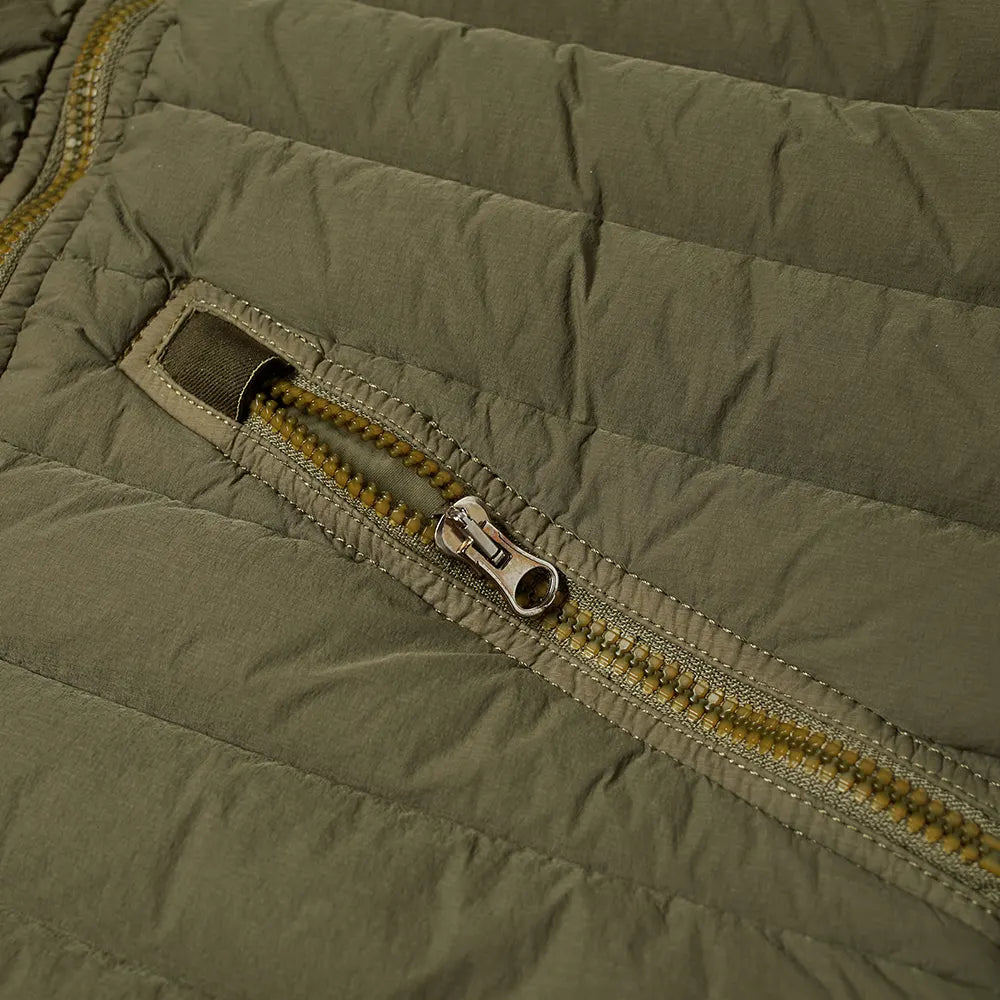 Stone Island Khaki Down Jacket