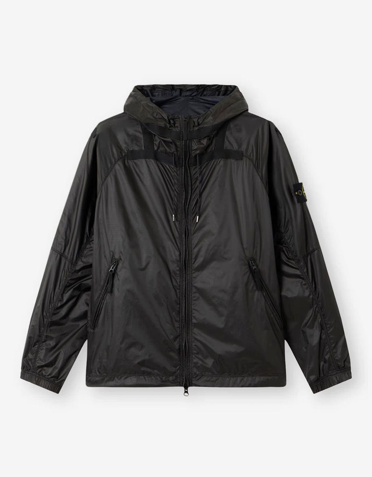 Stone Island Grey Ripstop Light HT Nylon Jacket
