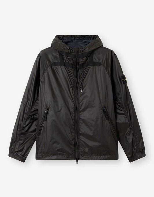 Stone Island Grey Ripstop Light HT Nylon Jacket